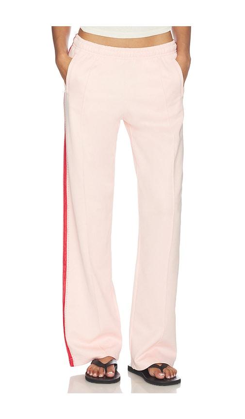 re/done sunland track pants in pink. - size l (also in m, s, xs)