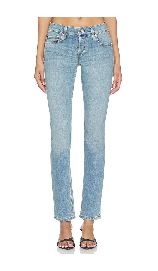 re/done the slim cig jean in blue. - size 24 (also in 25, 29, 32)