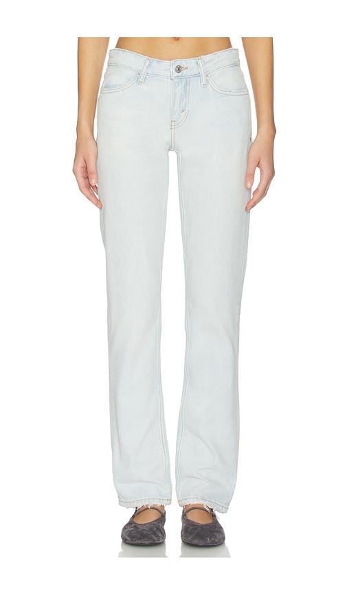 re/done the snatch back straight jean in blue. - size 24 (also in 25, 26, 27, 28, 29, 30, 32)