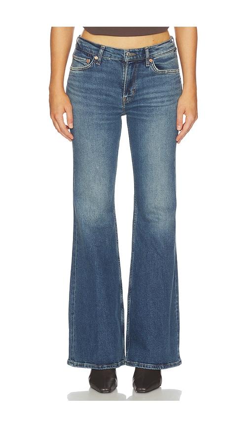 re/done the strutter wide leg & flare jean in blue. - size 24 (also in 26, 27)