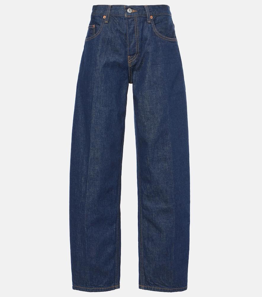 re/done wide taper wide-leg jeans