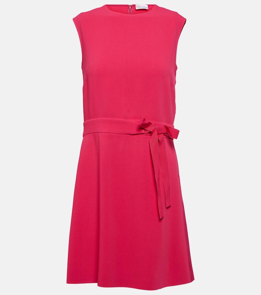 redvalentino crêpe minidress