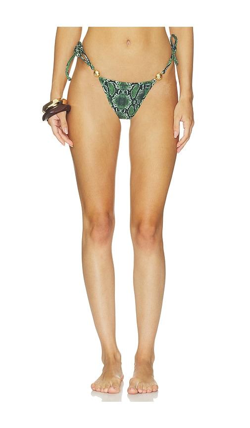 reina olga carioca splash bikini bottom in multi.