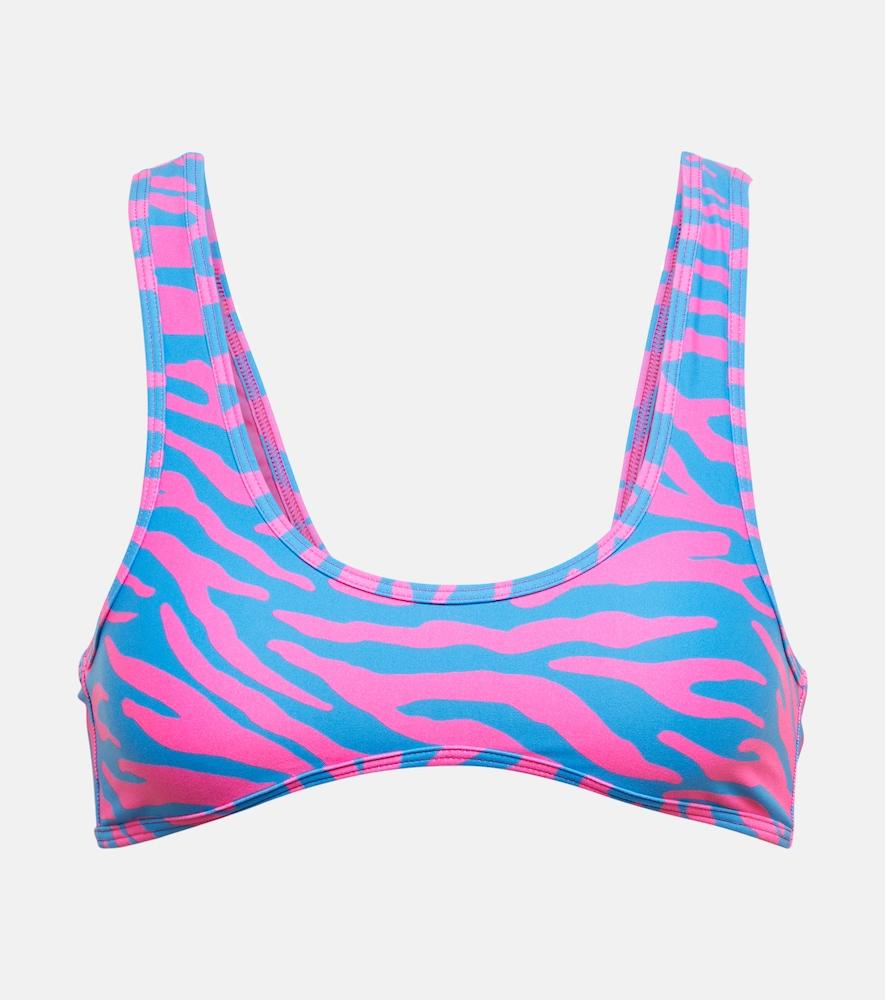 reina olga coolio printed bikini top