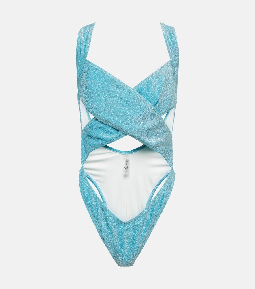 reina olga exotica lurex swimsuit
