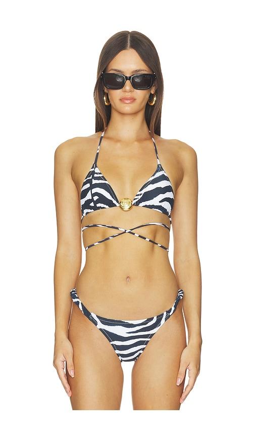 reina olga miami bikini top in multi. - size l (also in m, xl)