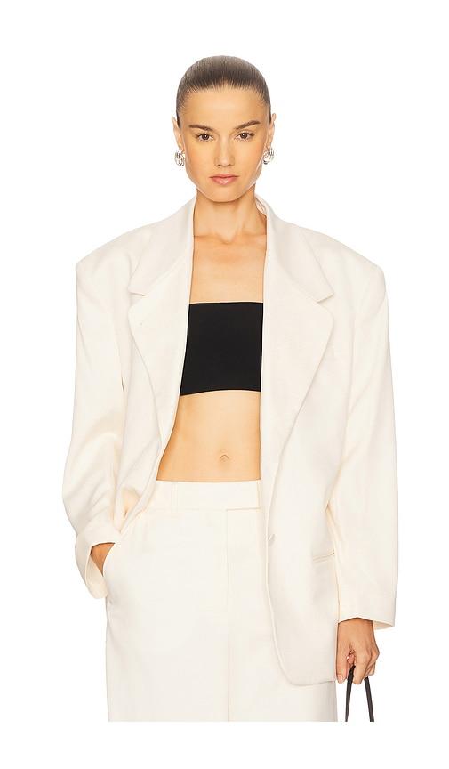 remain oversized blazer in beige. - size 38 (also in 40)