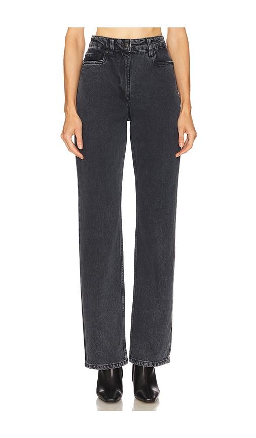 remain slim boot cut jeans in black. - size 24 (also in 25, 26, 28)