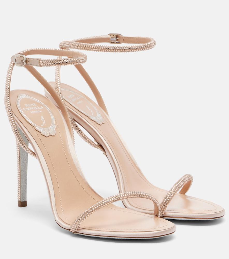 rene caovilla ellabrita embellished sandals