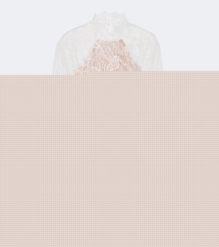 retrofête gilana lace mini dress