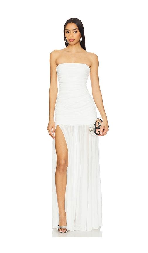 retrofete adele dress in white. - size l (also in m, s)