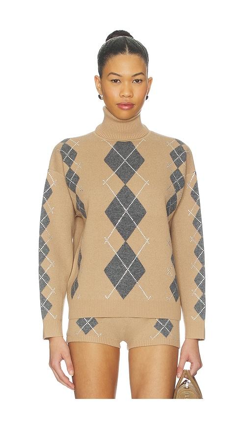 retrofete alberte embellished sweater in cream. - size l (also in xs, s, m)