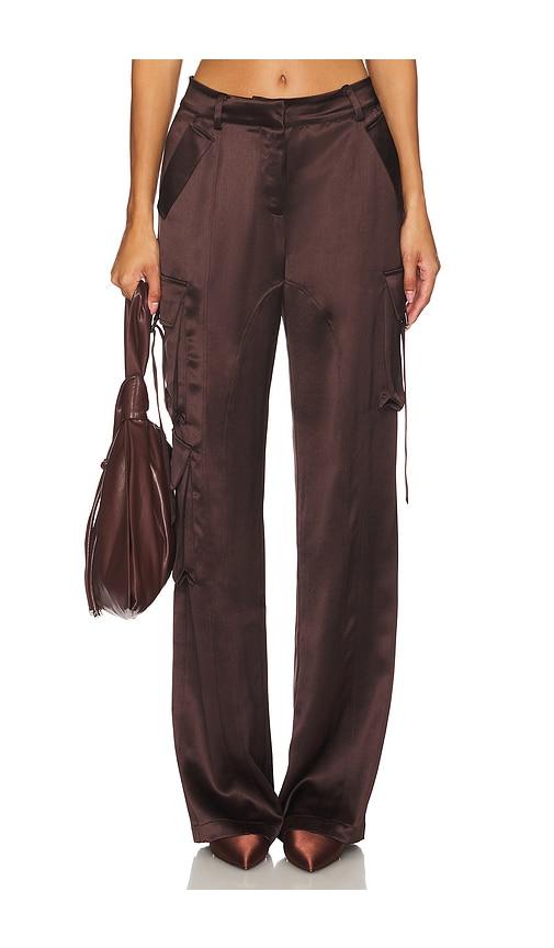 retrofete andre pant in chocolate. - size l (also in m, xl)