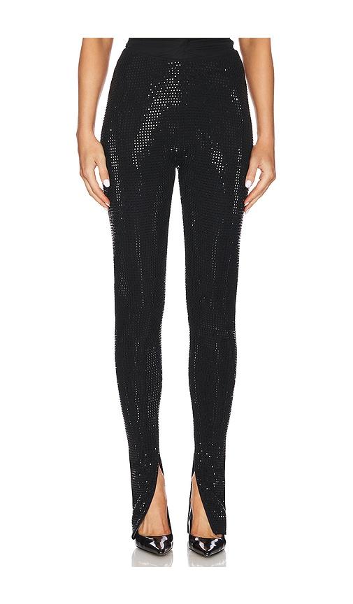 retrofete cocoa knit pant in black. - size l (also in xl, xxl)