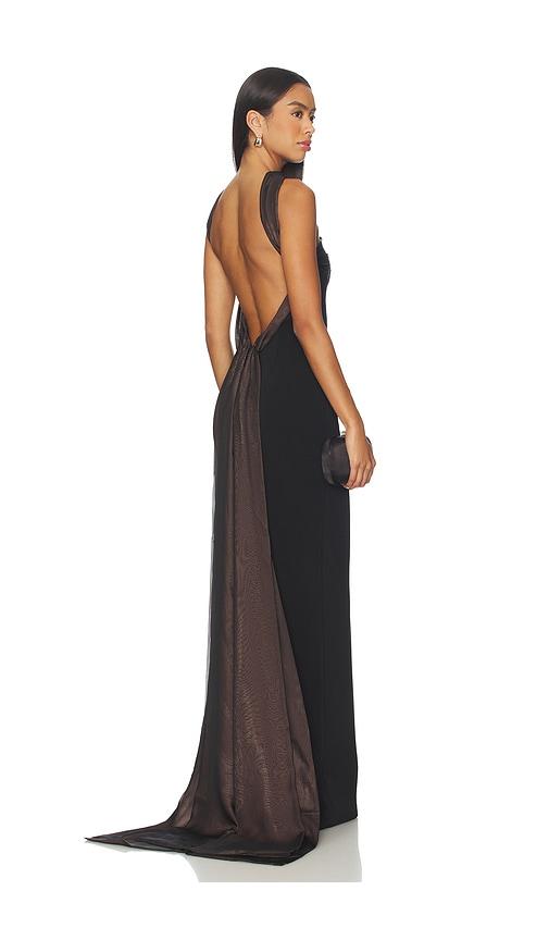 retrofete daufine dress in black. - size l (also in xs, s)
