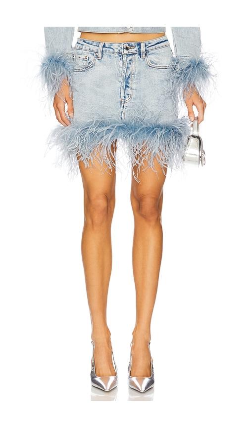retrofete elvie skirt in blue. - size 24 (also in 26)