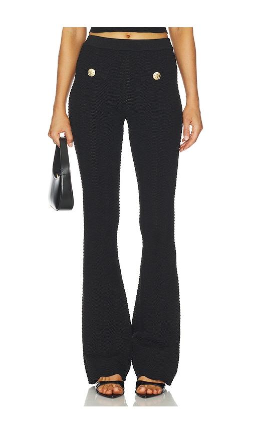 retrofete joliet knit pant in black. - size l (also in xs, s, m)
