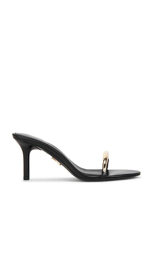 retrofete karli sandal in black. - size 36 (also in 37, 38, 39)