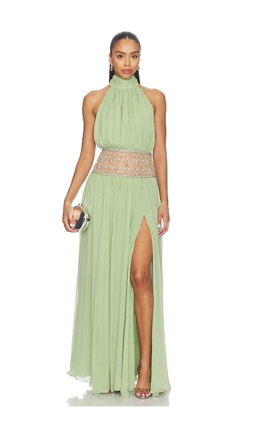 retrofete kreeli dress in green. - size s (also in xl)