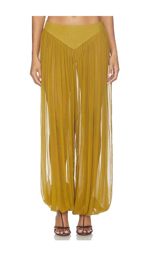 retrofete marisel pant in brown. - size l (also in xl)
