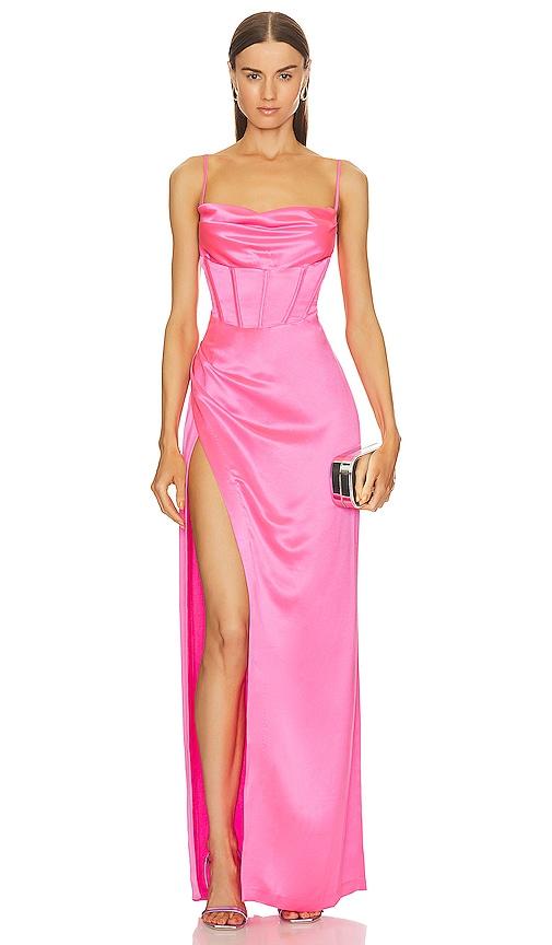 retrofete rosa dress in pink. - size l (also in s, m)
