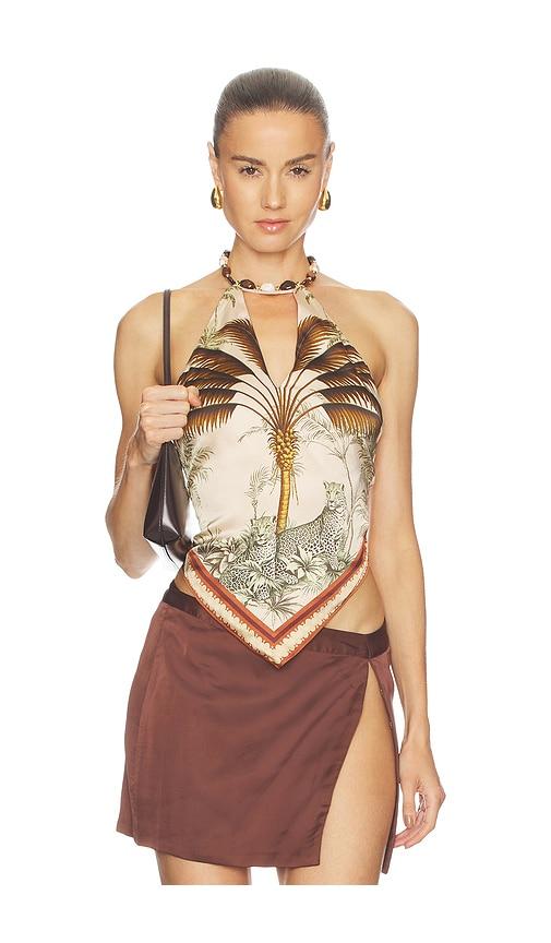 retrofete zaphira top in neutral. - size m (also in s, xl)