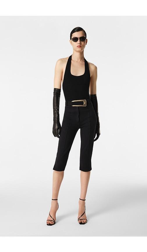 revolve los angeles blaise capri in black. - size l (also in s, m, xl)