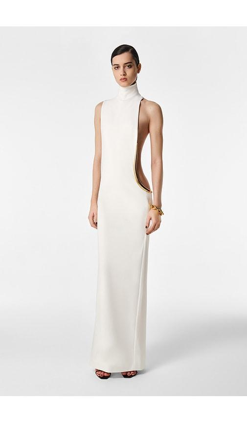 revolve los angeles raye gown in white. - size l (also in s, m, xl)