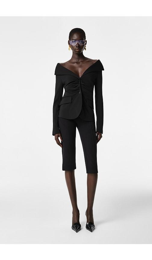 revolve los angeles romy jacket in black. - size l (also in s, xxs, xs, m, xl)
