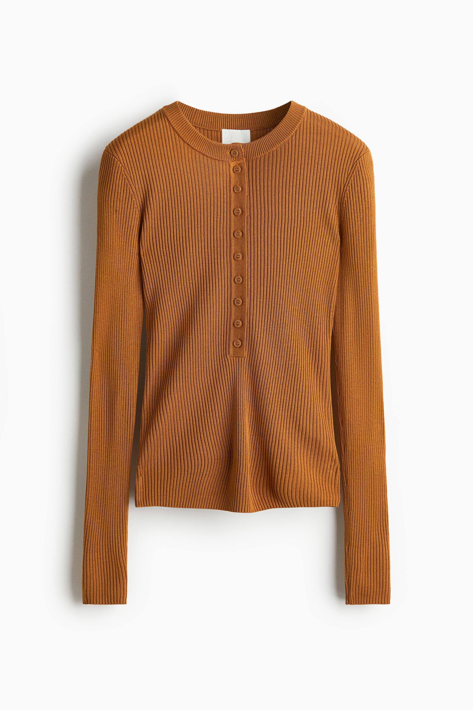 rib-knit top