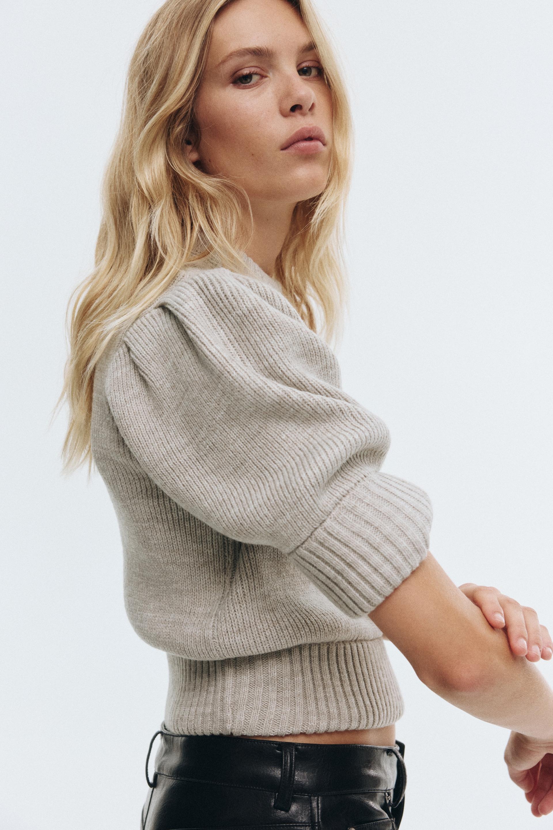 rib-knit top