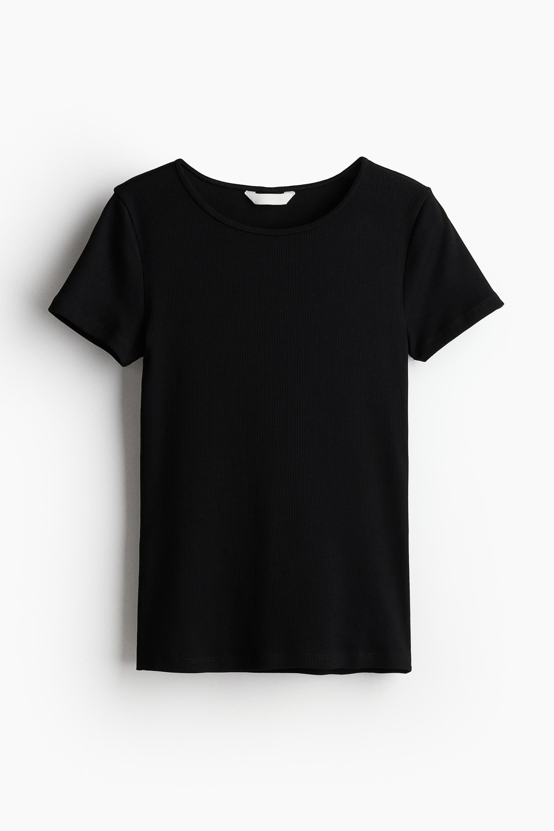 ribbed t-shirt