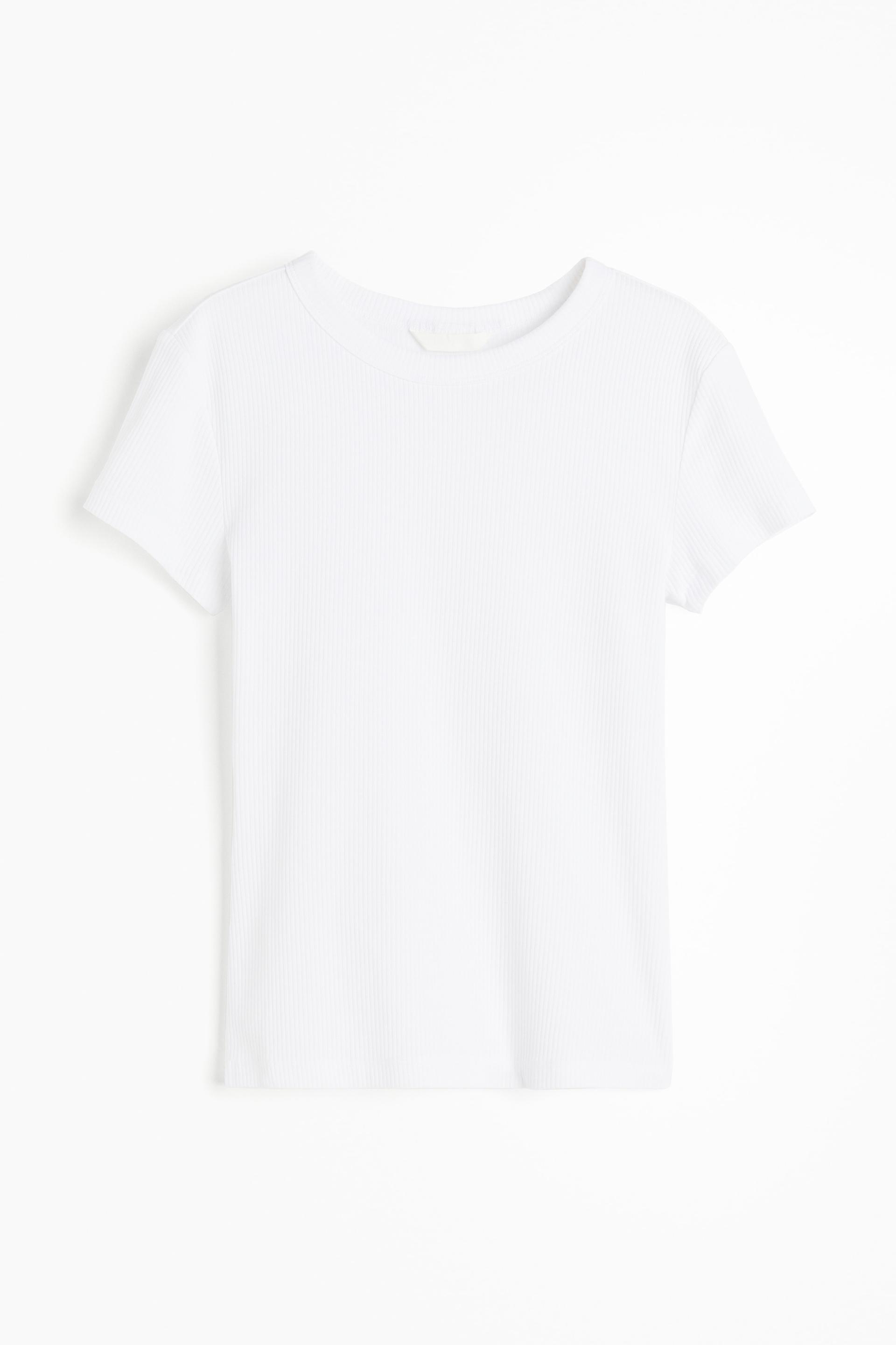 ribbed t-shirt