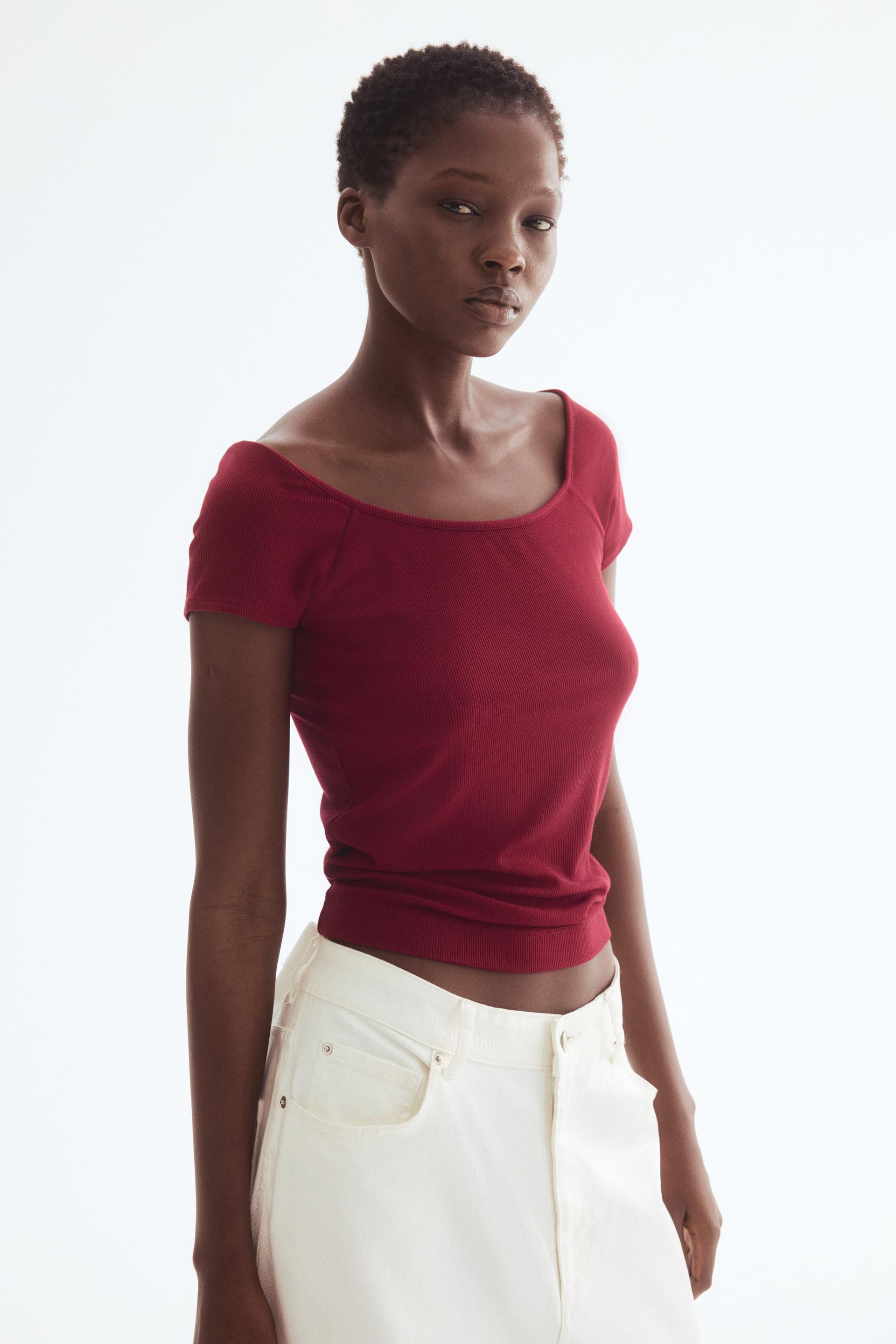 ribbed top