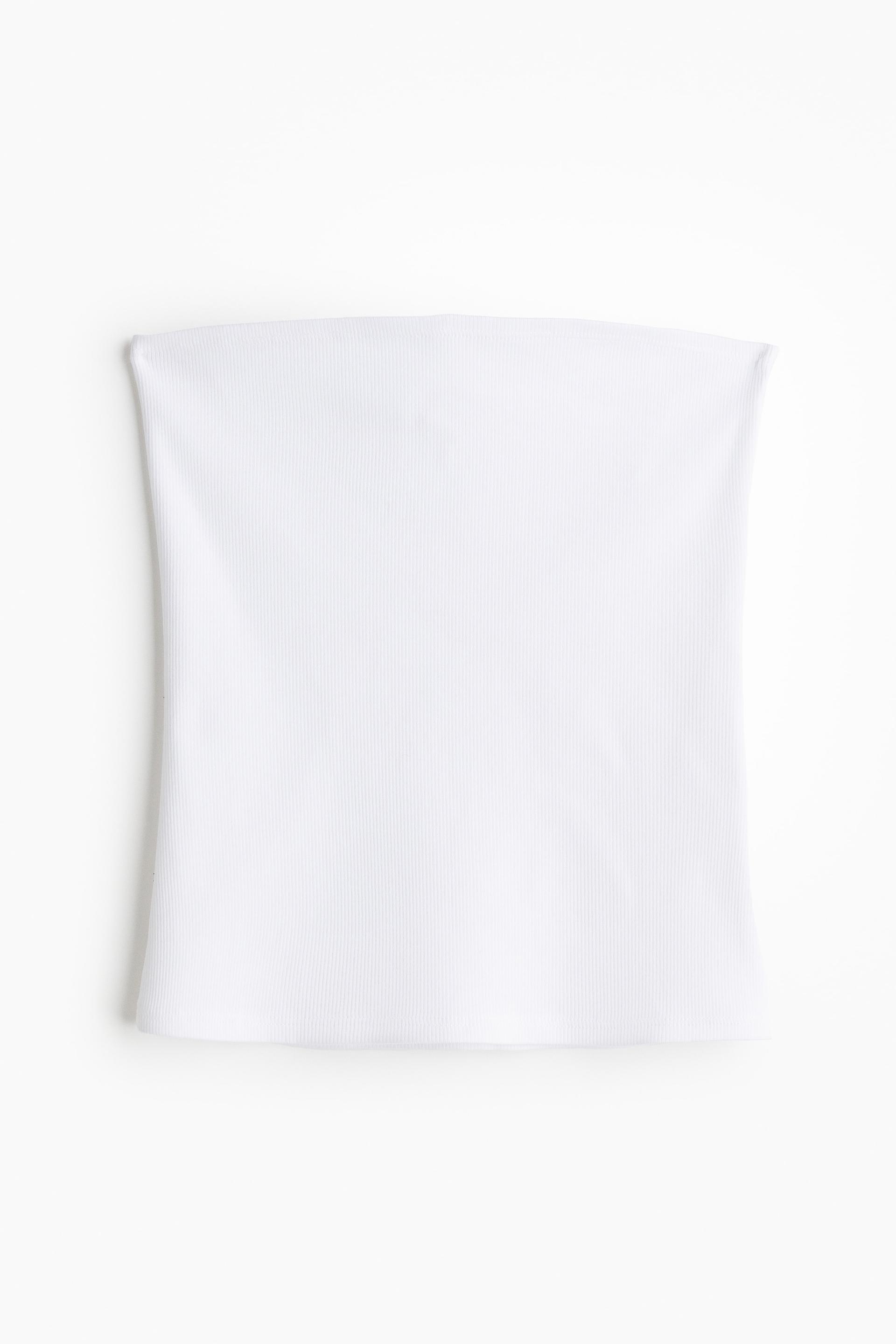 ribbed tube top