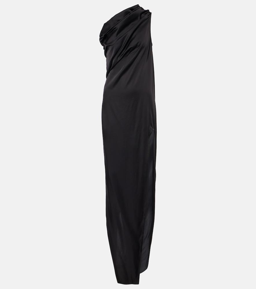 rick owens athena one-shoulder maxi dress