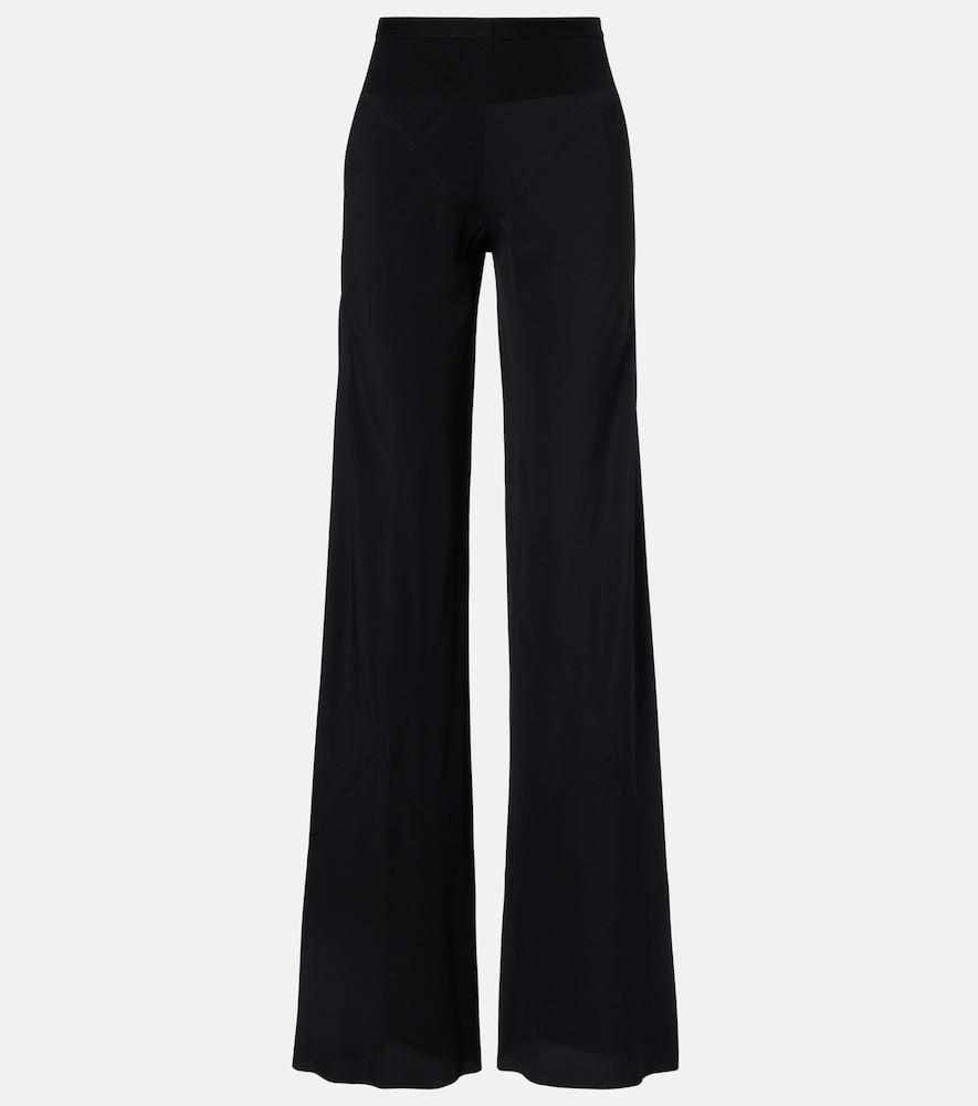 rick owens bias wide-leg pants