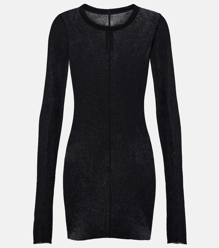 rick owens cotton jersey top