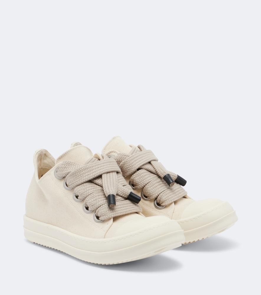 rick owens drkshdw jumbolace denim sneakers