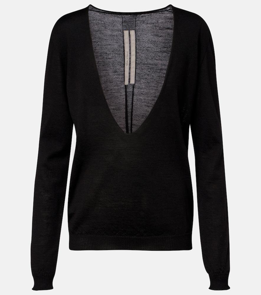 rick owens extreme virgin wool sweater