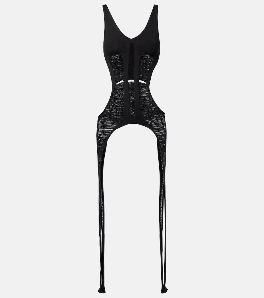 rick owens knitted wool top