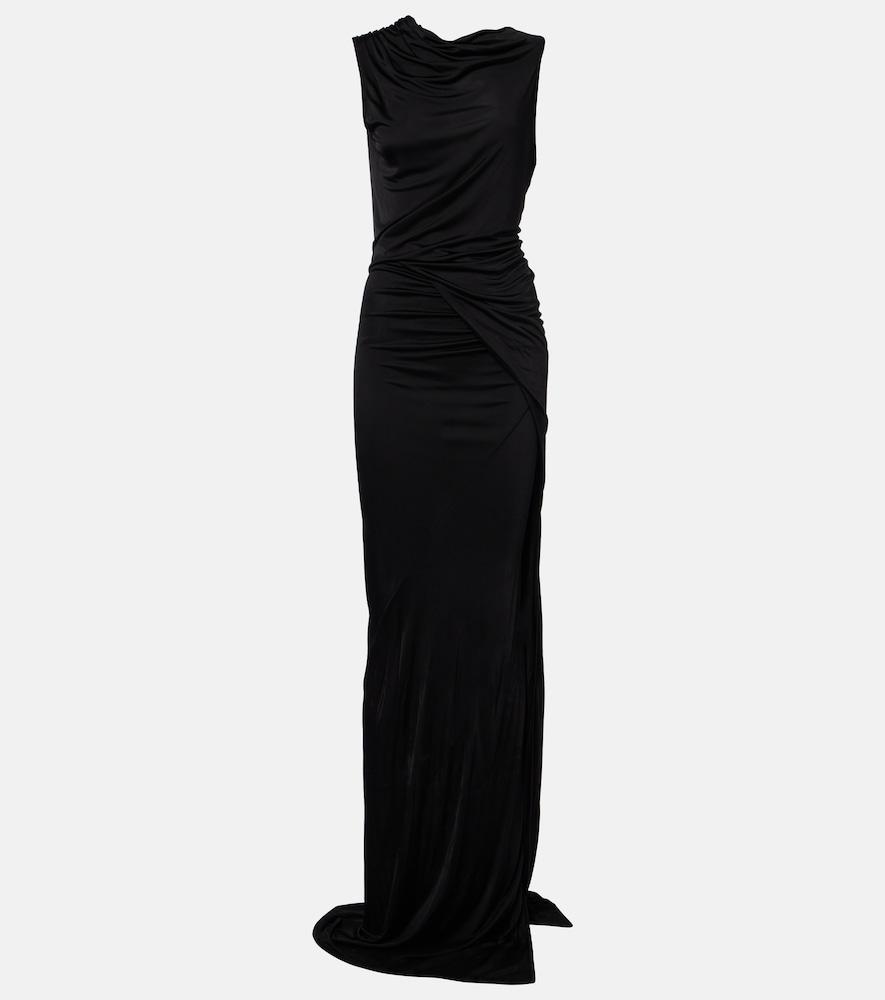 rick owens lilies shailee ruched gown