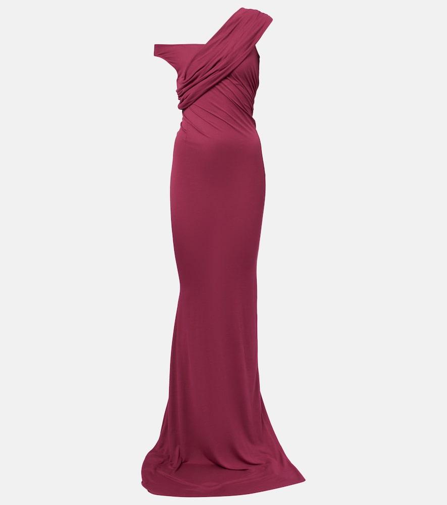 rick owens sahara asymmetric gown
