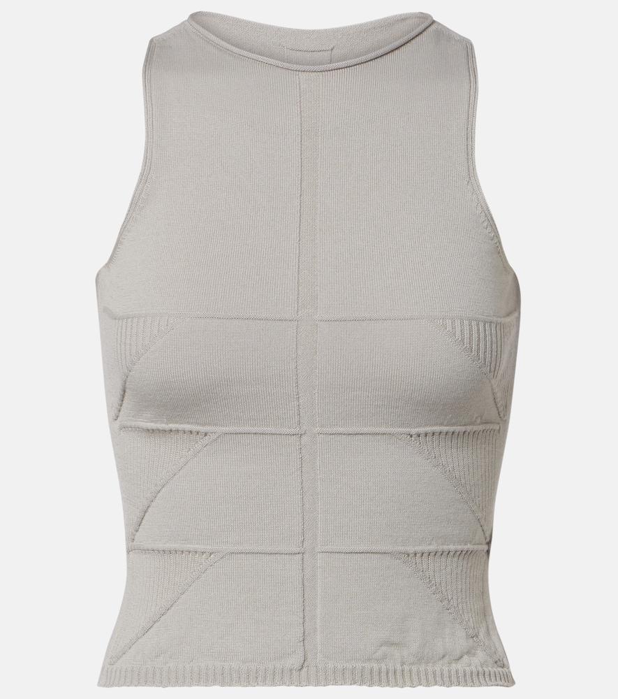 rick owens temple virgin wool tank top