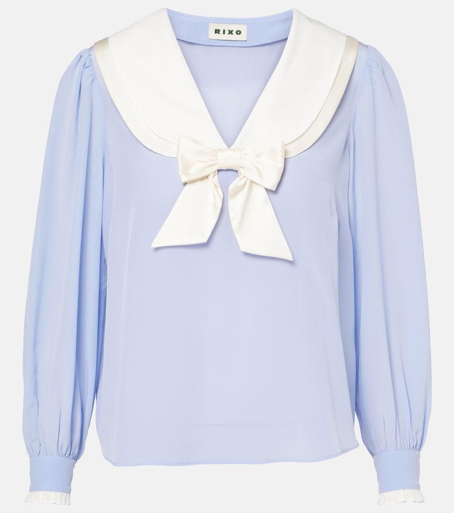 rixo eimer silk top