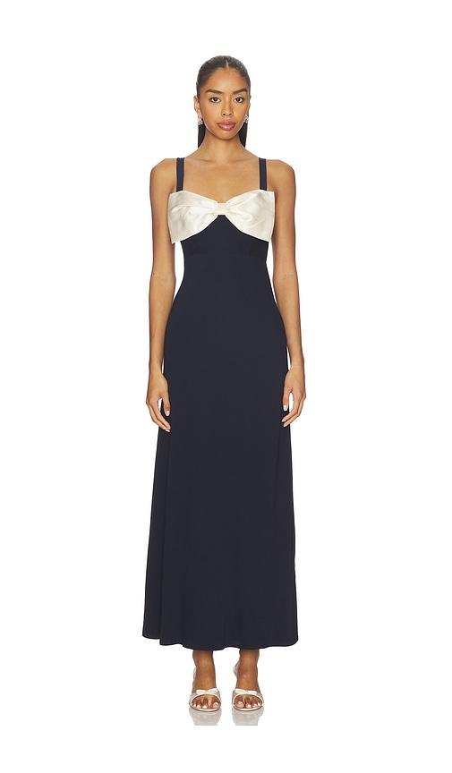 rixo melisse dress in navy. - size m (also in xs, s)