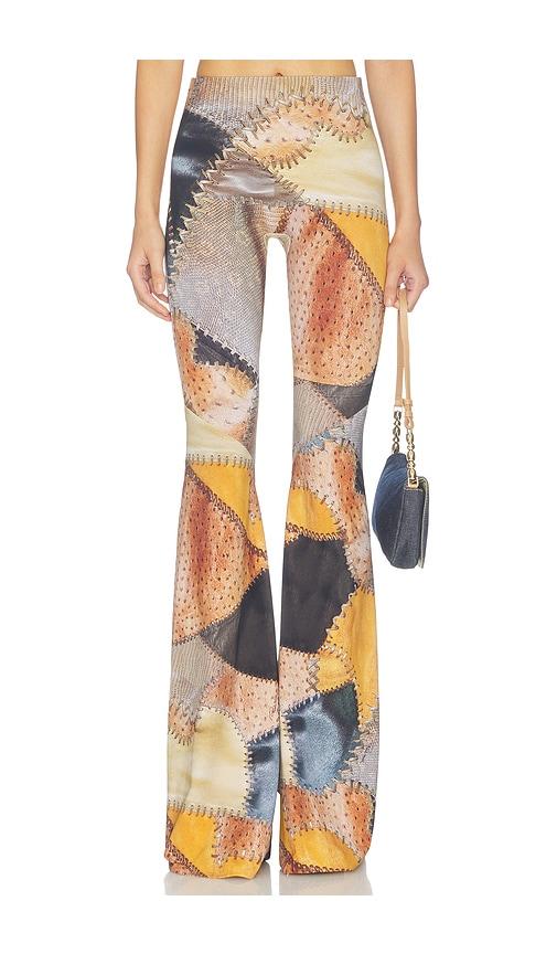 roberto cavalli trousers in multi. - size s (also in xs)