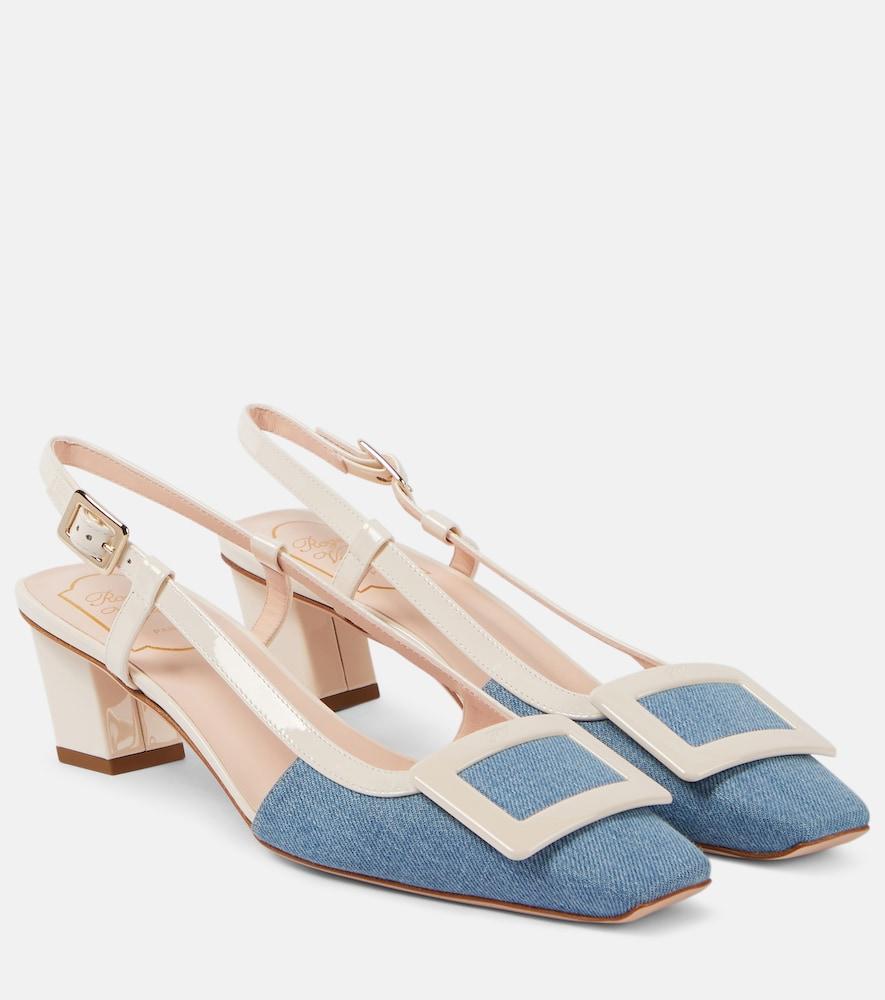 roger vivier belle vivier 45 slingback pumps