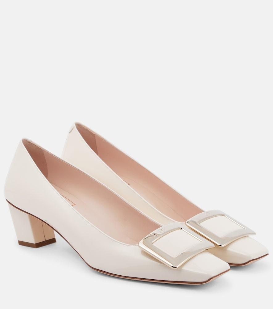 roger vivier belle vivier patent leather pumps