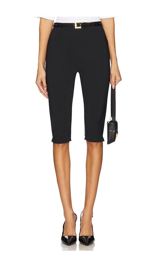 rohe capri scuba trousers in black. - size 38/6 (also in 42/10)